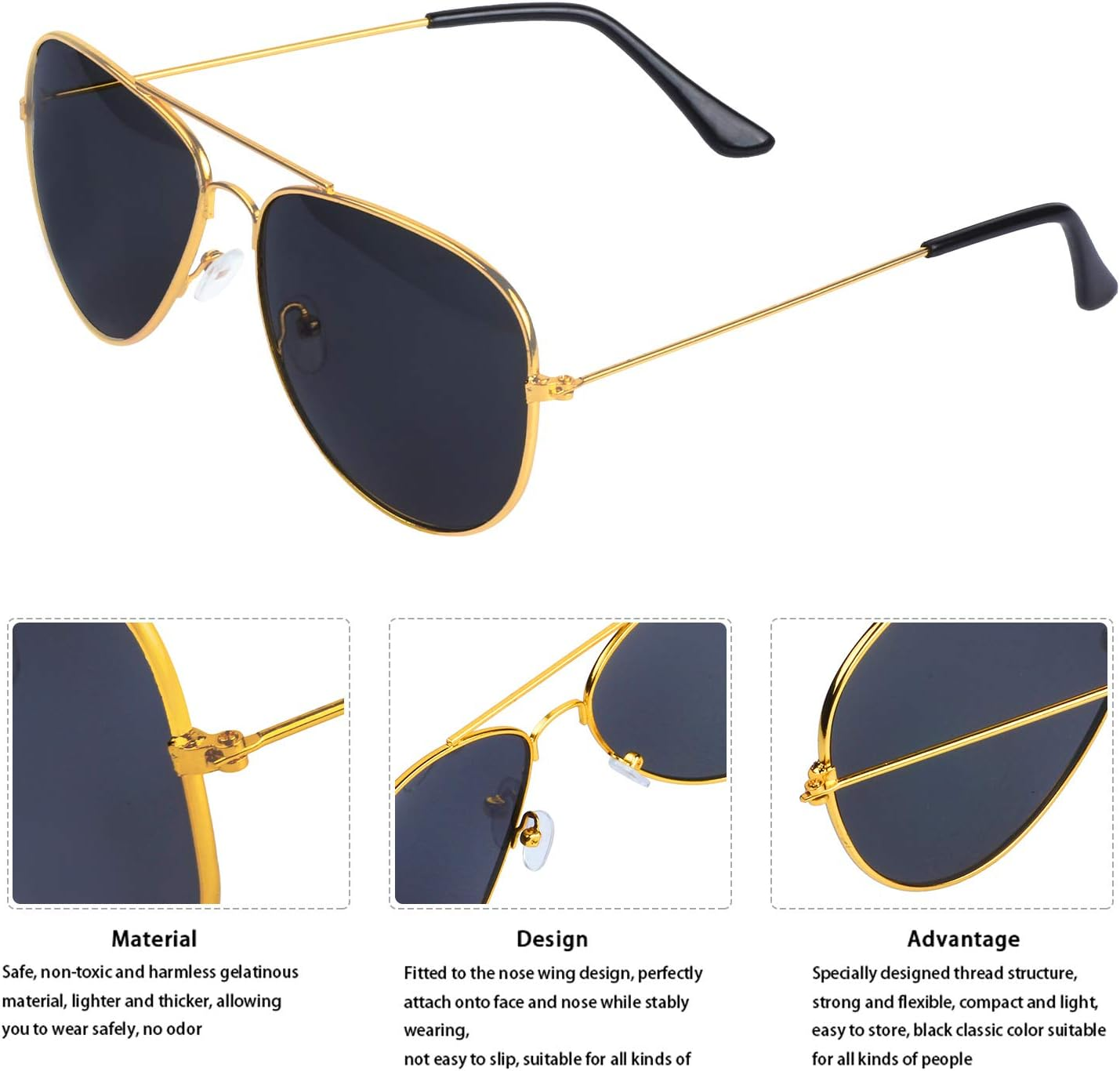 Beefunny Chauffeur Costume Limo Taxi Driver Hat Gloves Set - K image number 4