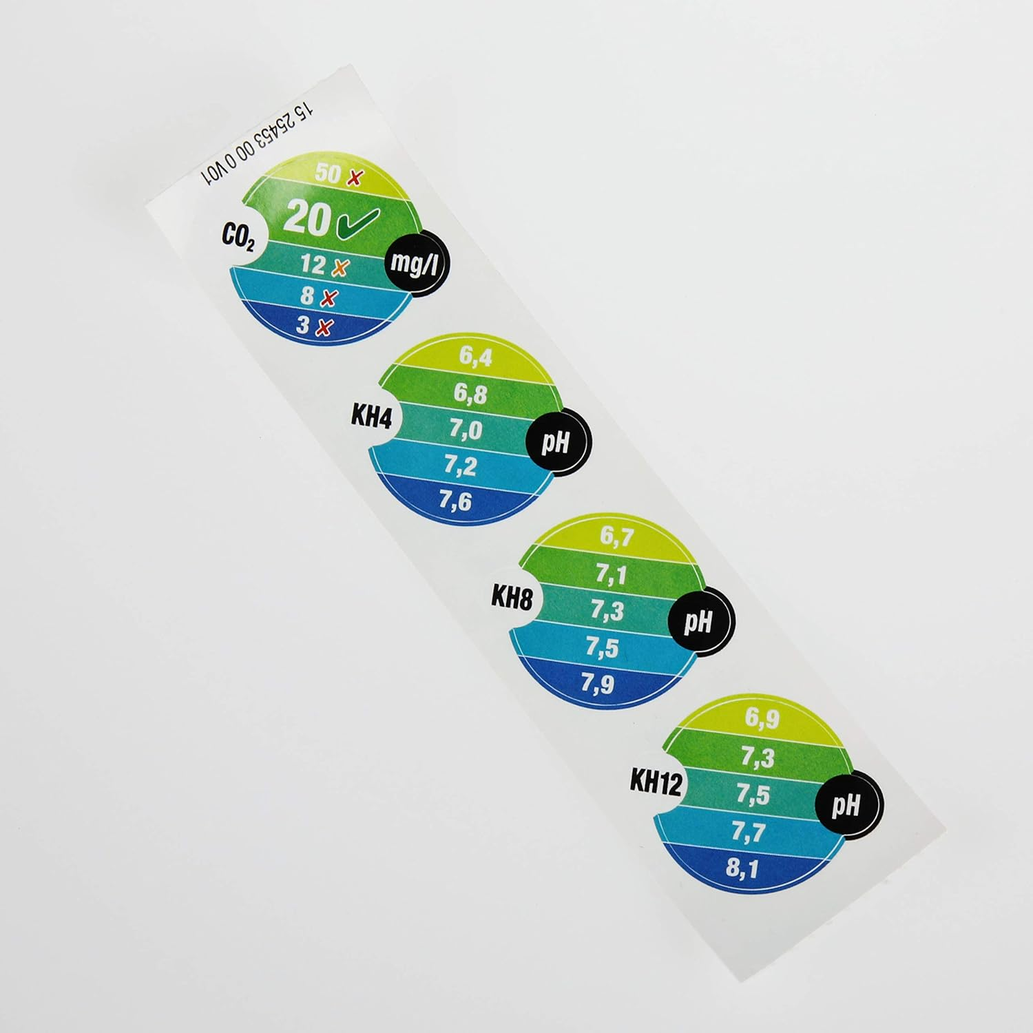 JBL Water Test Set, for Freshwater Aquariums, Proaquatest Co2-Ph Permanent image number 5