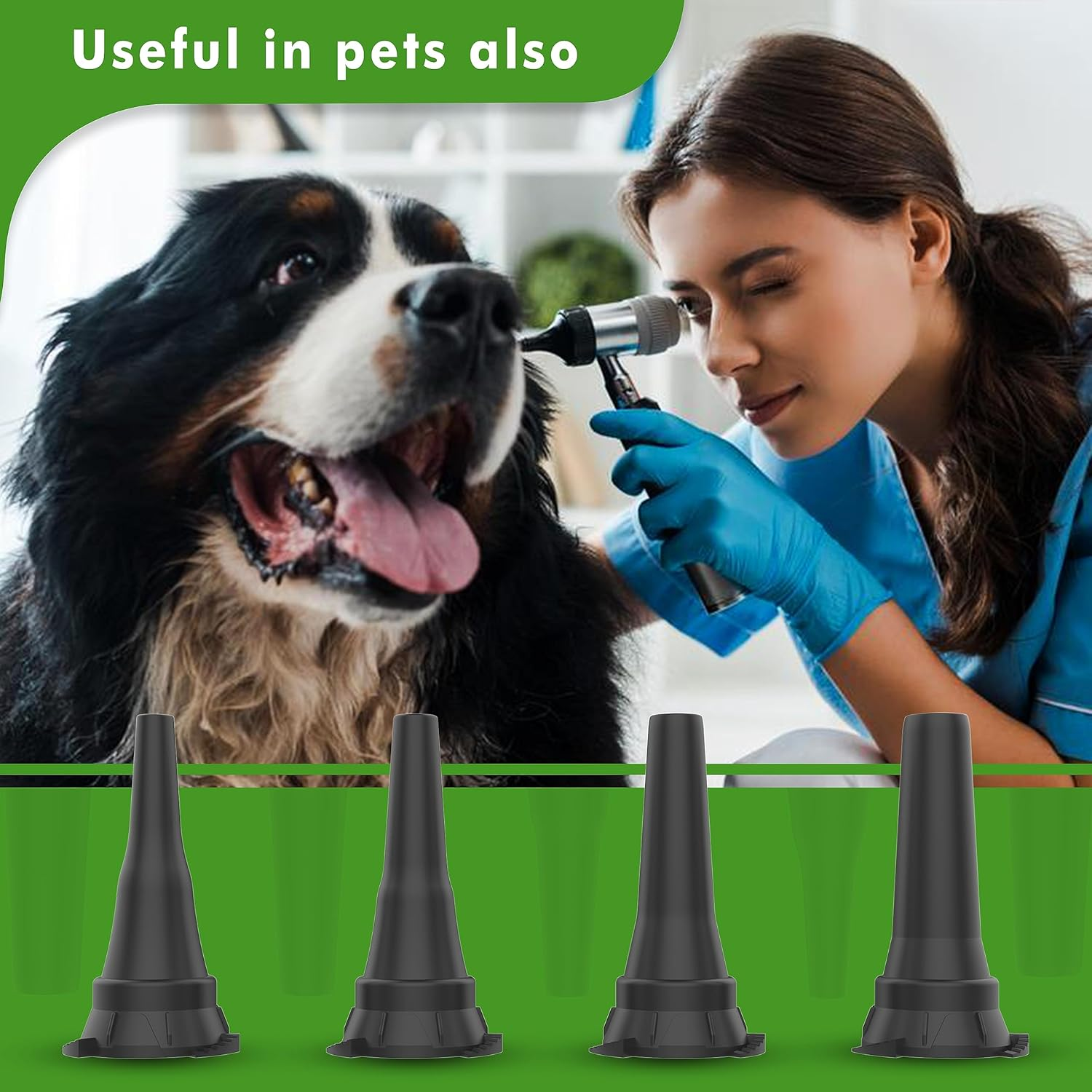 OTICA Reusable Diagnostic Otoscope Specula 2.5Mm, 3Mm, 4Mm, 5Mm Compatible with Welch_Allyn