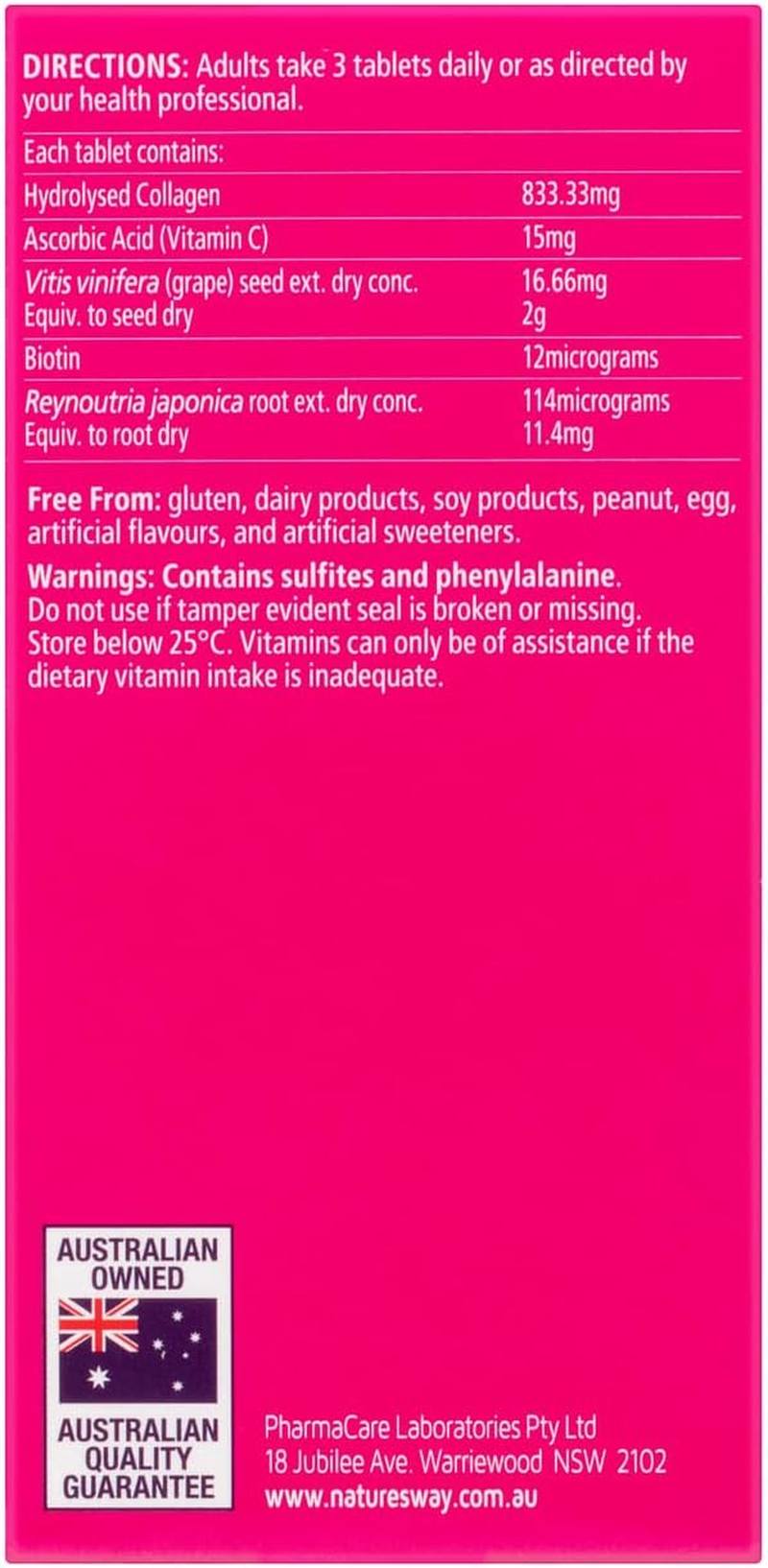 Nature'S Way Beauty Collagen 60 Tablets image number 5