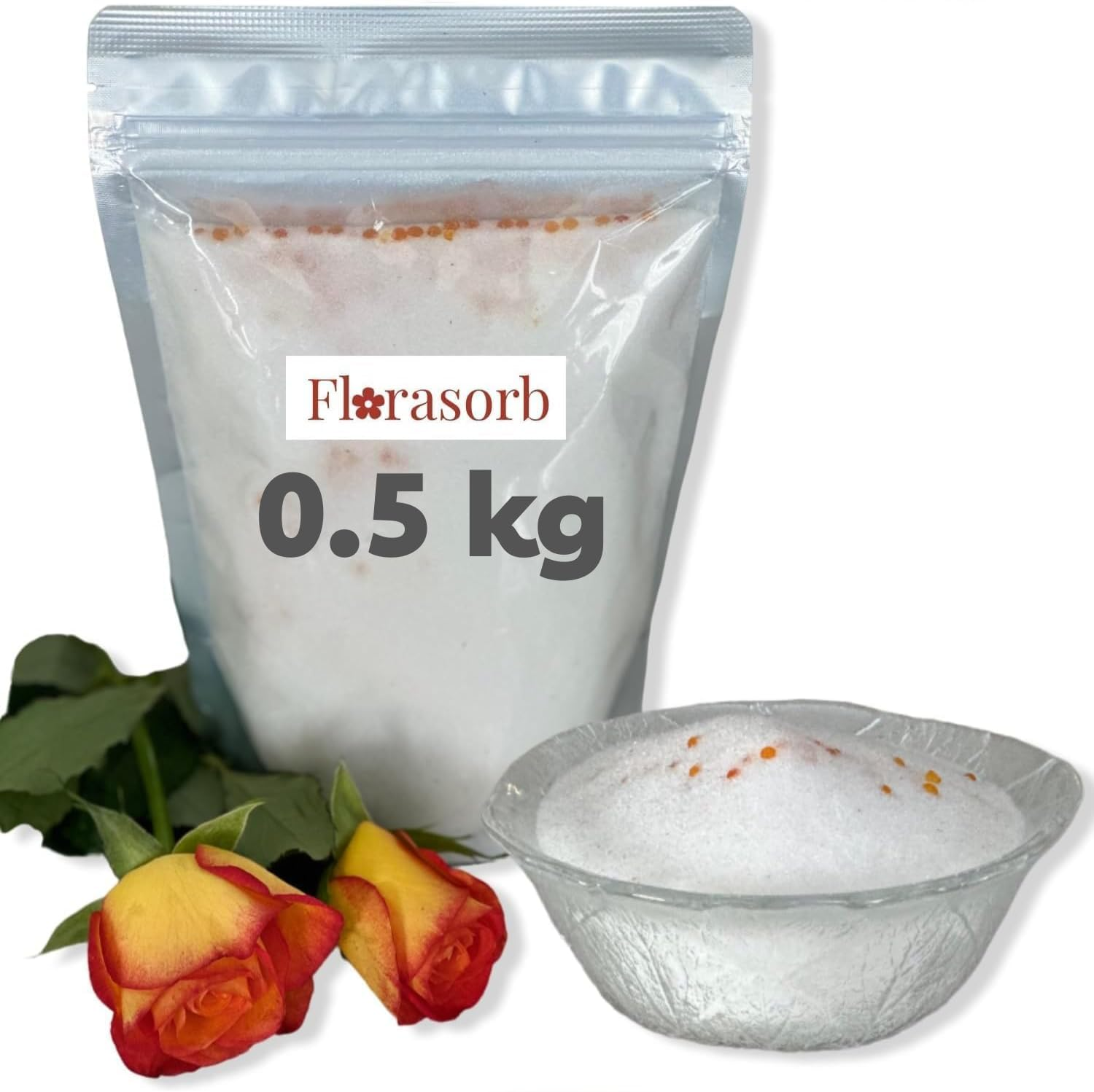 Florasorb Flower Drying Crystals. 500G Reusable Silica Gel for Drying Flowers. Silica Gel Flower Drying Crystals, Color Indicating Flower Drying Silica. 500G image number 5