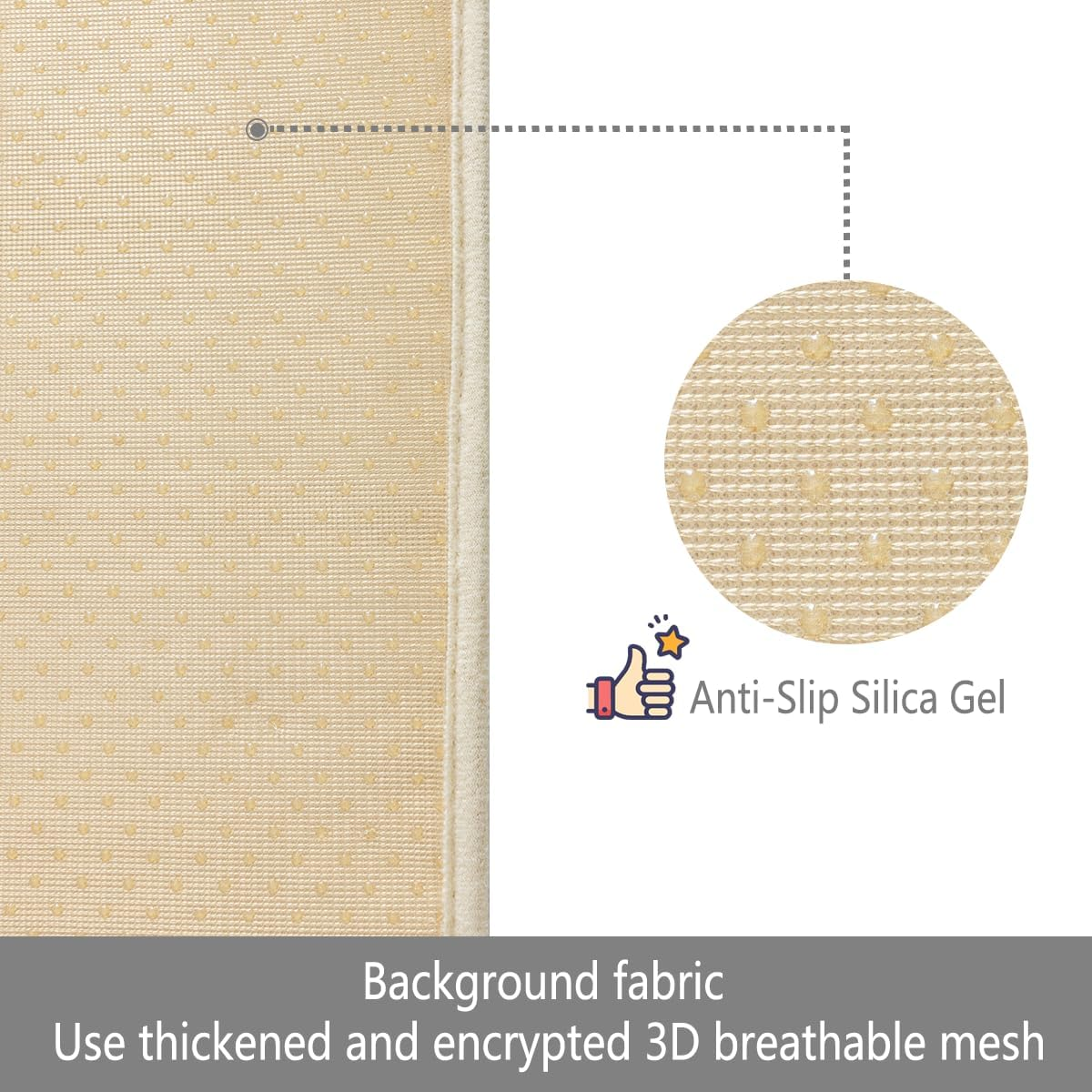 Muamar Sofa Arm Covers Chair Arm Covers 1Pc(Cream White 30X30Inch), Waterproof and Ant-Slip Couch Armrest Covers for Recliner,Protect and Decorate Your Sofa Chair Furniture image number 4