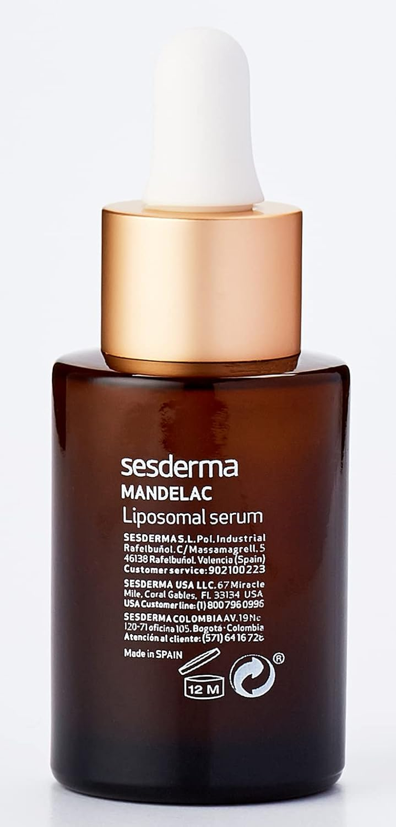 Sesderma Mandelac Liposomal Serum Mandelic Acid Sensitive Skin Acne Prone Skin Hyaluronic Acid Mature Skin image number 1