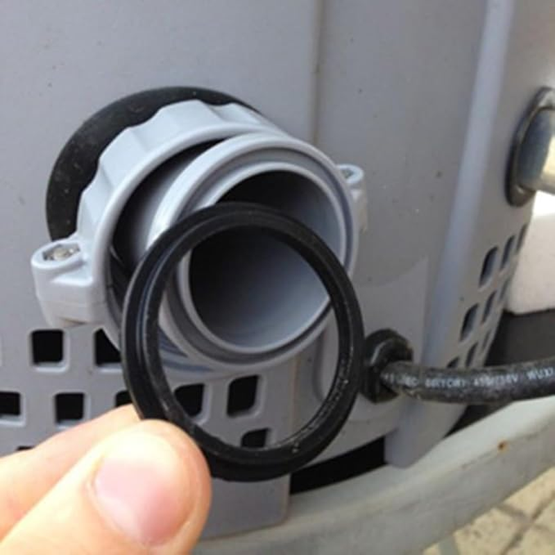 Connector Seals Gaskets Washers Fits for Coleman for Lay-Z-Spa, Nut and Washer (6Pcs) image number 2