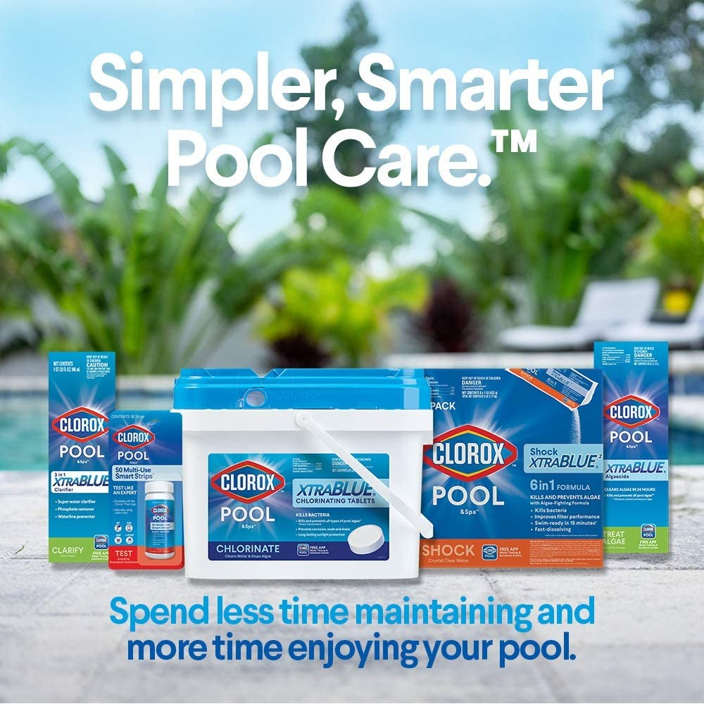 Clorox Pool&Spa Green Algae Eliminator 1-Quart 42032CLX image number 3