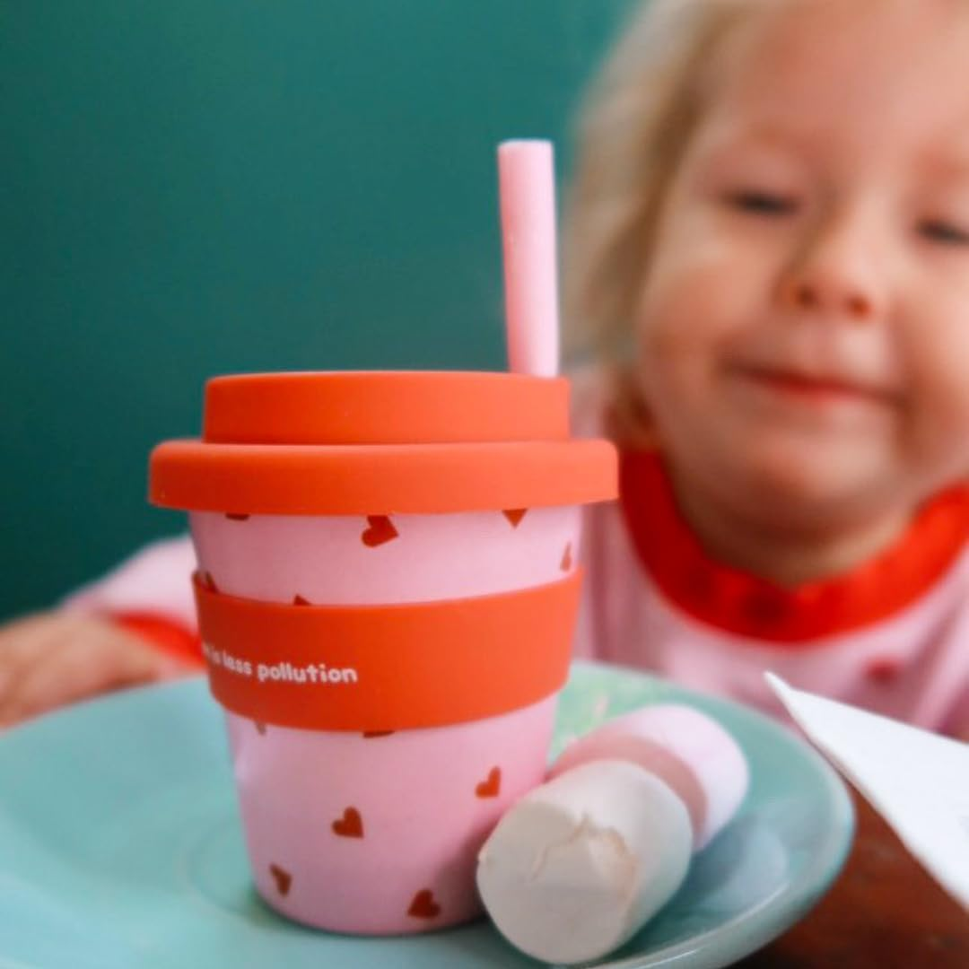 Bbcino 'Sweetheart' Reusable Babycino Cup image number 2