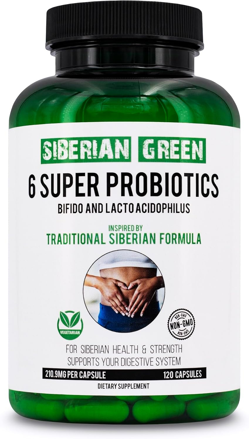 Siberian Green Pro Bio Complex Bifido Lacto Acido 120 Cap image number 1