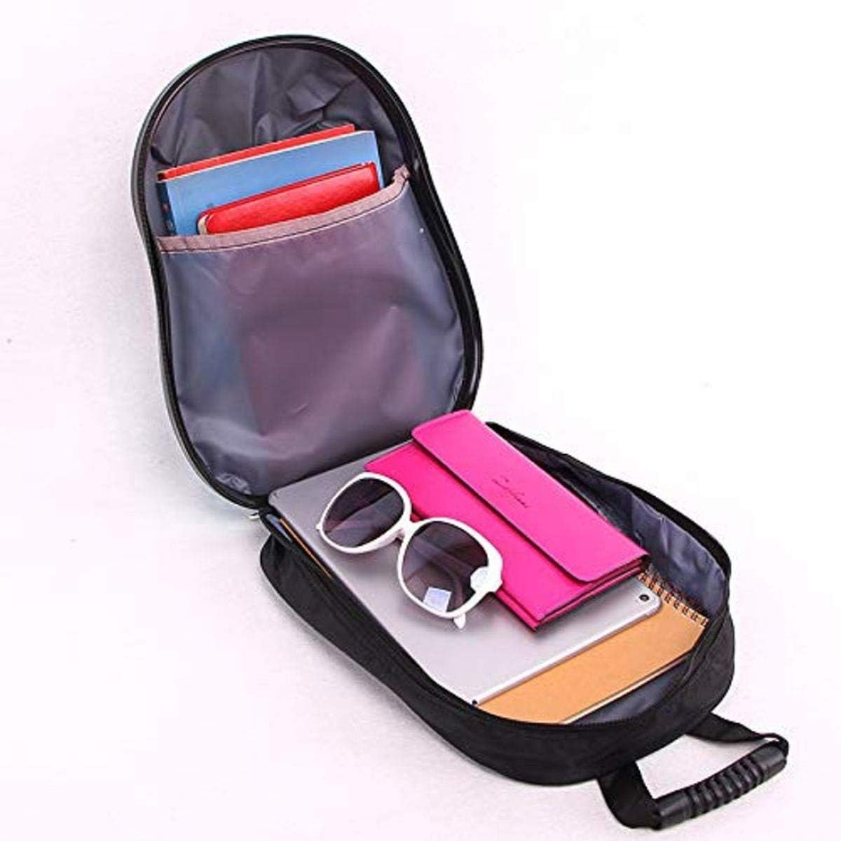 D'S PARADISE Kid'S 16 Inches Hardcase Trolley & 13 Inches Backpack Cute Girl'S Boy'S Cartoon Print Travel Suitcase Bag Combo Luggage for Girl'S and Boy'S, Blue, M, Luggage image number 4