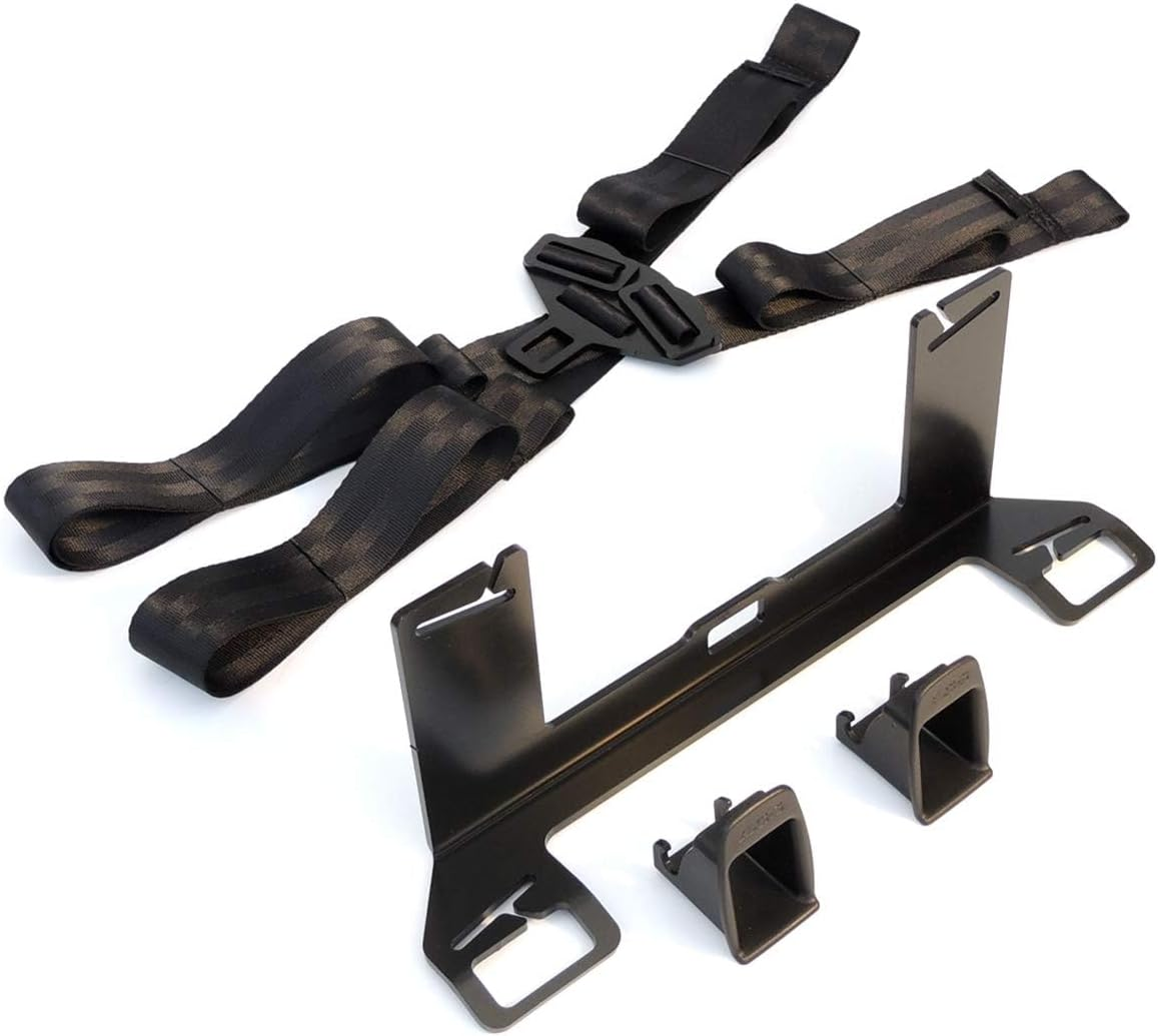 Universal Child Seat Restraint Anchor Mounting Kit for ISOFIX Belt Connector Latch Interface Bracket image number 4