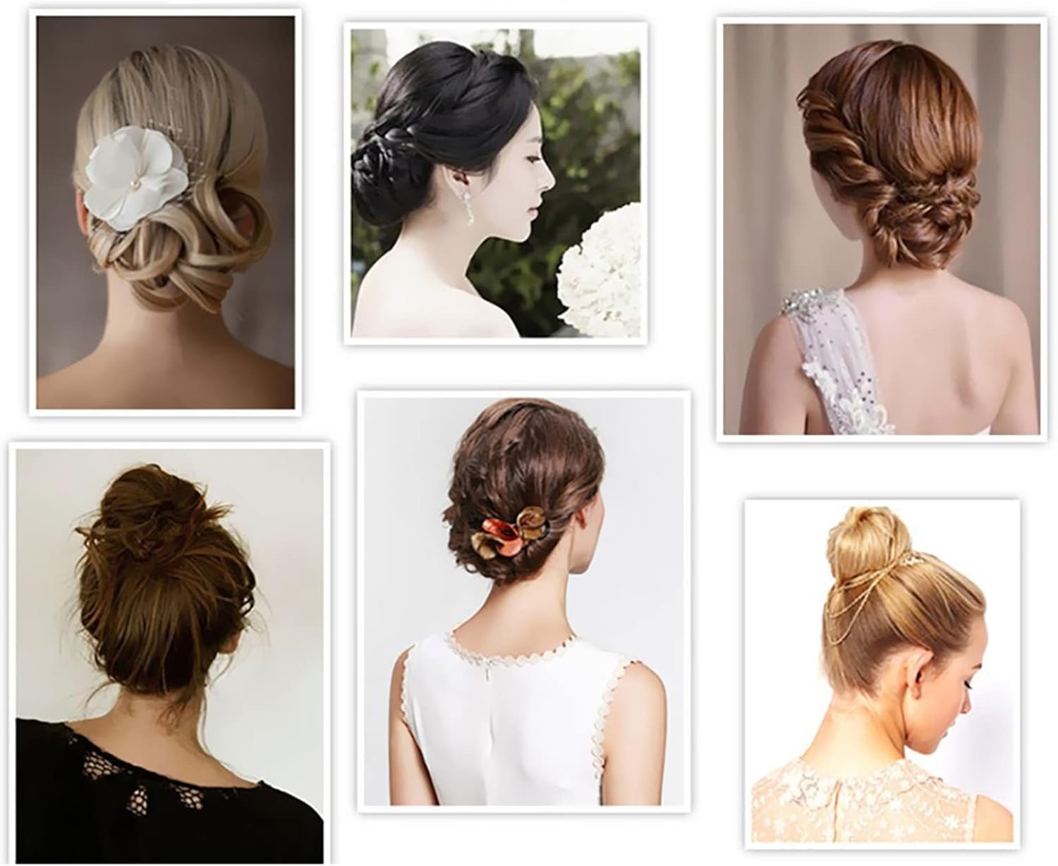 Pack of 20 Black Spiral Hair Clip Spiral Pin Spiral Hair Clip Spin Clip Bun Hair Pin for DIY Hair Style image number 3