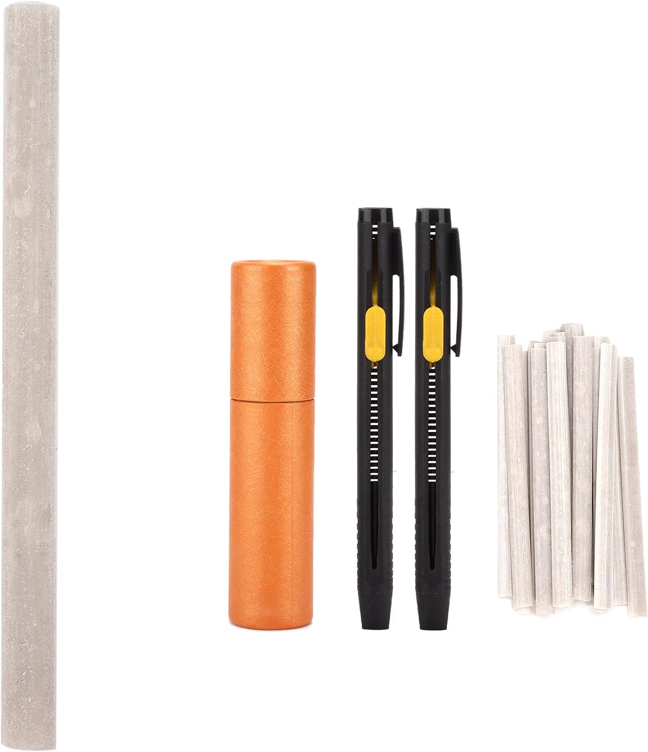 Tailors Chalk Pen, Tailors Chalk Pencil Tailors Pencil Marking Chalk Sew Chalk Markers Ergonomic Tailor Chalk Core Clear Drawing Line for Cotton Knit Suede image number 6