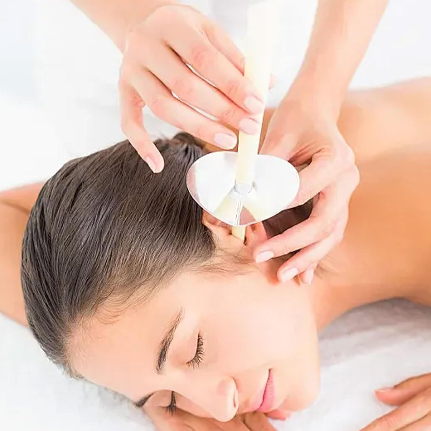 20 Pcs Ear Candles Wax Remover, Ear Wax Candles, Ear Cleaner Tool, for Safe Ear Wax Removal Kit,Suitable for Earwax Removal of Adults and Children image number 3