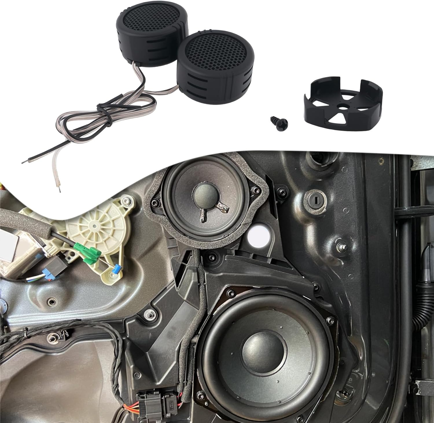 Be in Your Mind 2Pcs 500W 98Db High Efficiency Mini Dome Tweeter for Car Audio System 2Khz - 20Khz Frequency Range image number 6