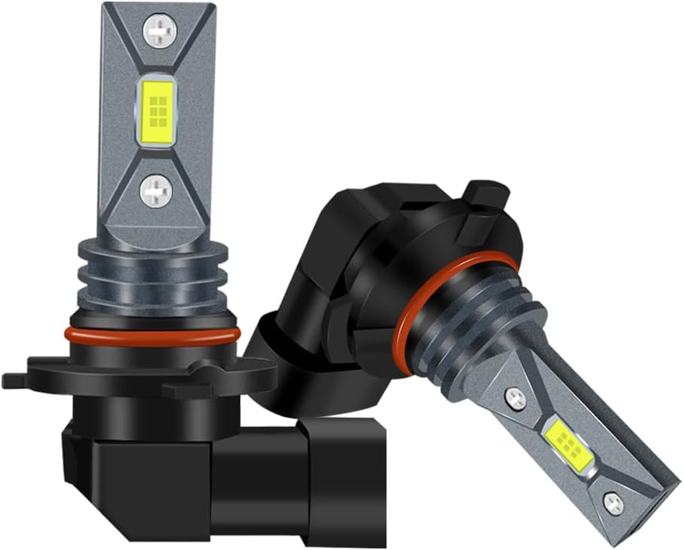 HOCOLO 2X F2 9005 HB3 H10 8000K Car LED Fog Lights Replace Halogen Bulbs,3570 Csp-Chips 80W 8000Lm,Bright IP68 Waterproof Vehicle Lamp Accessories Exterior Automotive (Ice Blue, 9005/HB3/H10) image number 3