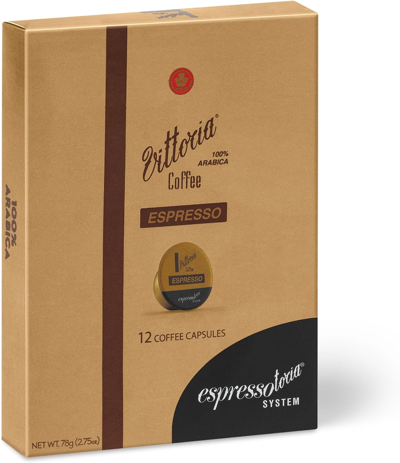 Vittoria Coffee Espresso Espressotoria System Capsules 78 G (Case of 12) image number 6