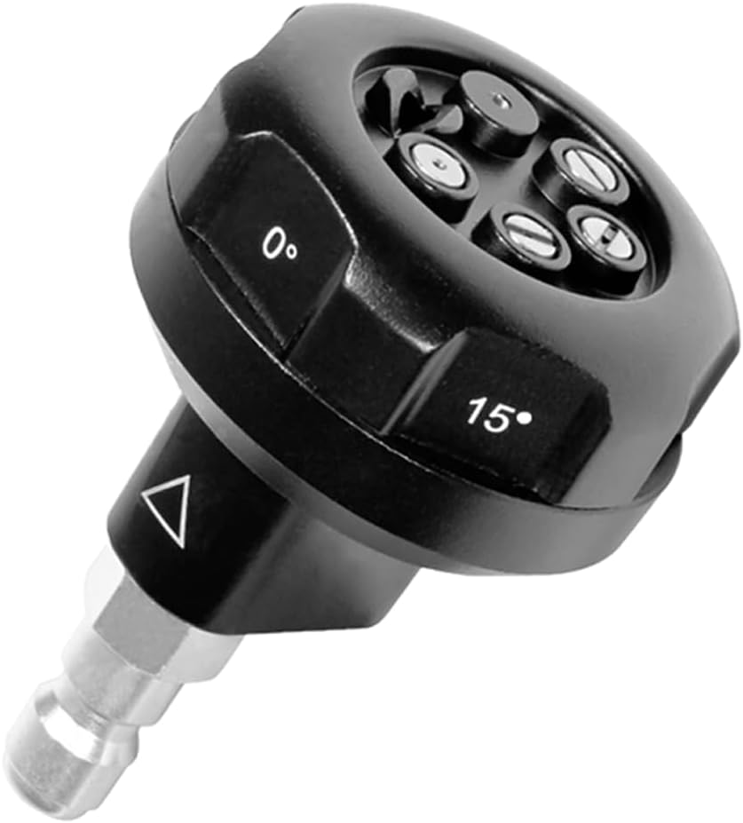 Giraffe Tools Adjustable 6-In-1 Pressure Washer Nozzle, Max 4000 PSI with 1/4" Quick Connect image number 5
