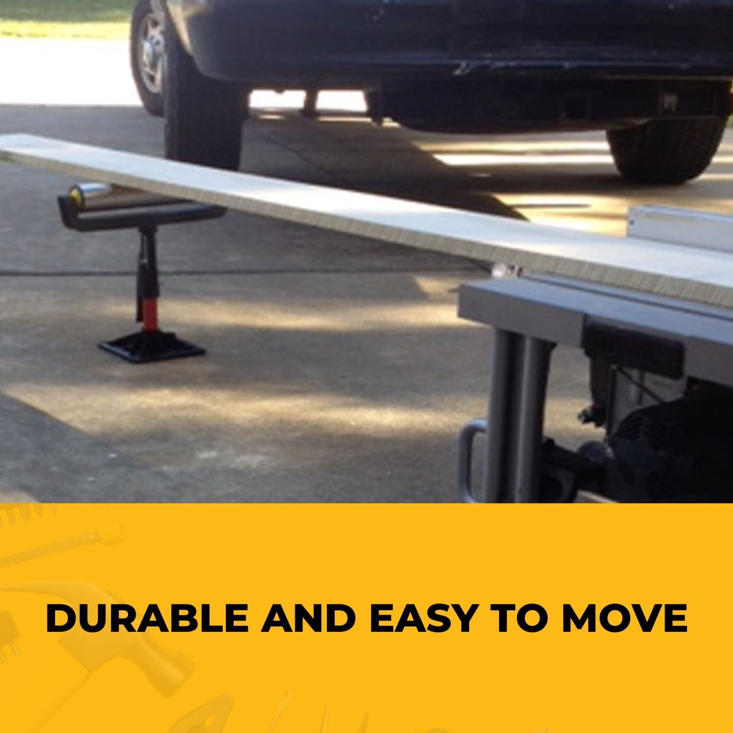 Fastcap 3Rd Hand Upper Hand 12In Stainless Steel Support Roller Accessory image number 3