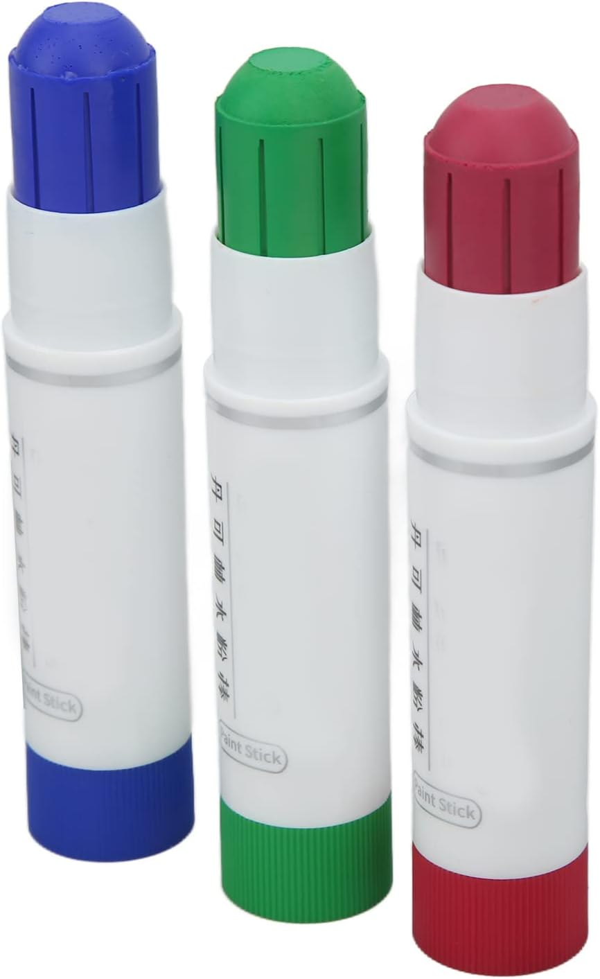 Paint Sticks Painting Gouache Stick 24 Colors Artwork Craft Sticks image number 1