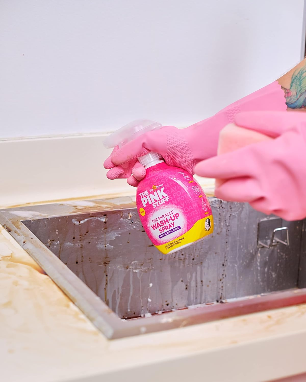 Stardrops - the Pink Stuff - the Miracle Wash up Spray Bundle (2 Wash up Sprays)