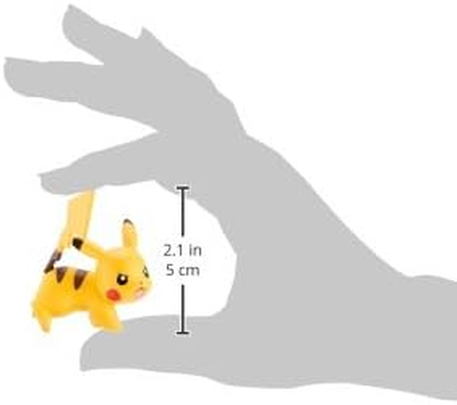 Takaratomy Pokemon Sun & Moon EX EMC-08 Mini Action Figure, Pikachu Battle Pose