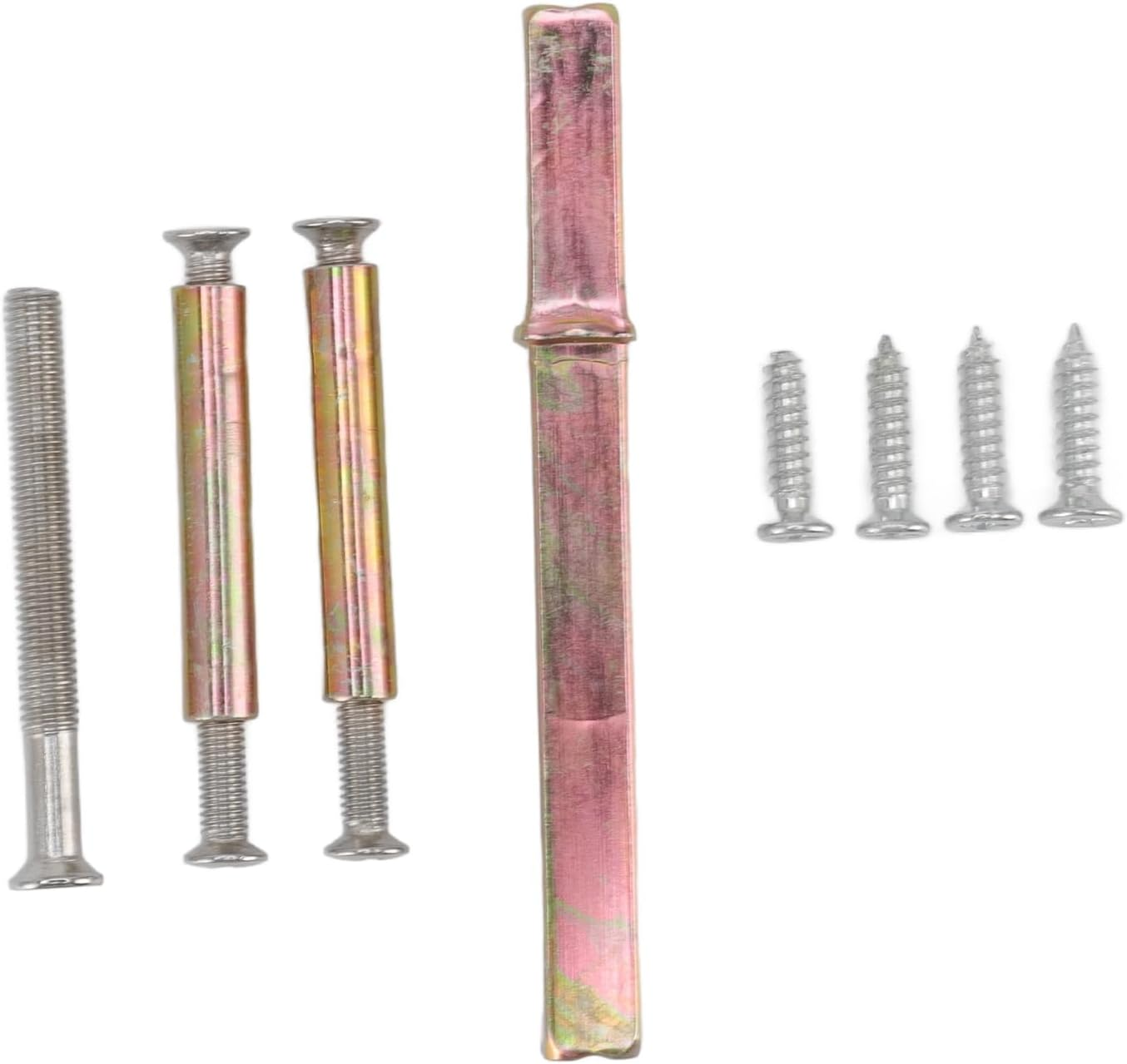 Door Handle with Lock,Manganese Steel Silent Bearing Universal Door Lever Lock Set with Keys for Home Bedroom image number 4