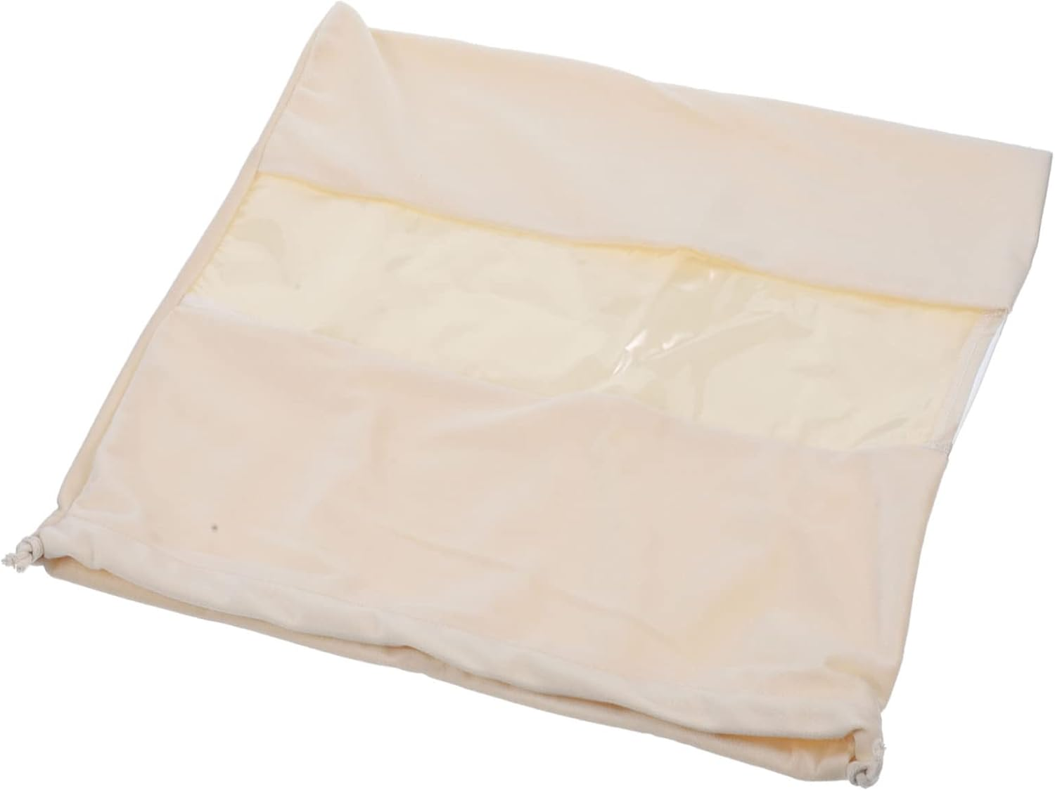 Beavorty Foldable Travel Hair Dryer Bag Hanging Storage Bag Drawstring Dustproof Drawstring Pouch for Low Wattage Hair Dryer Makeup Personal Items