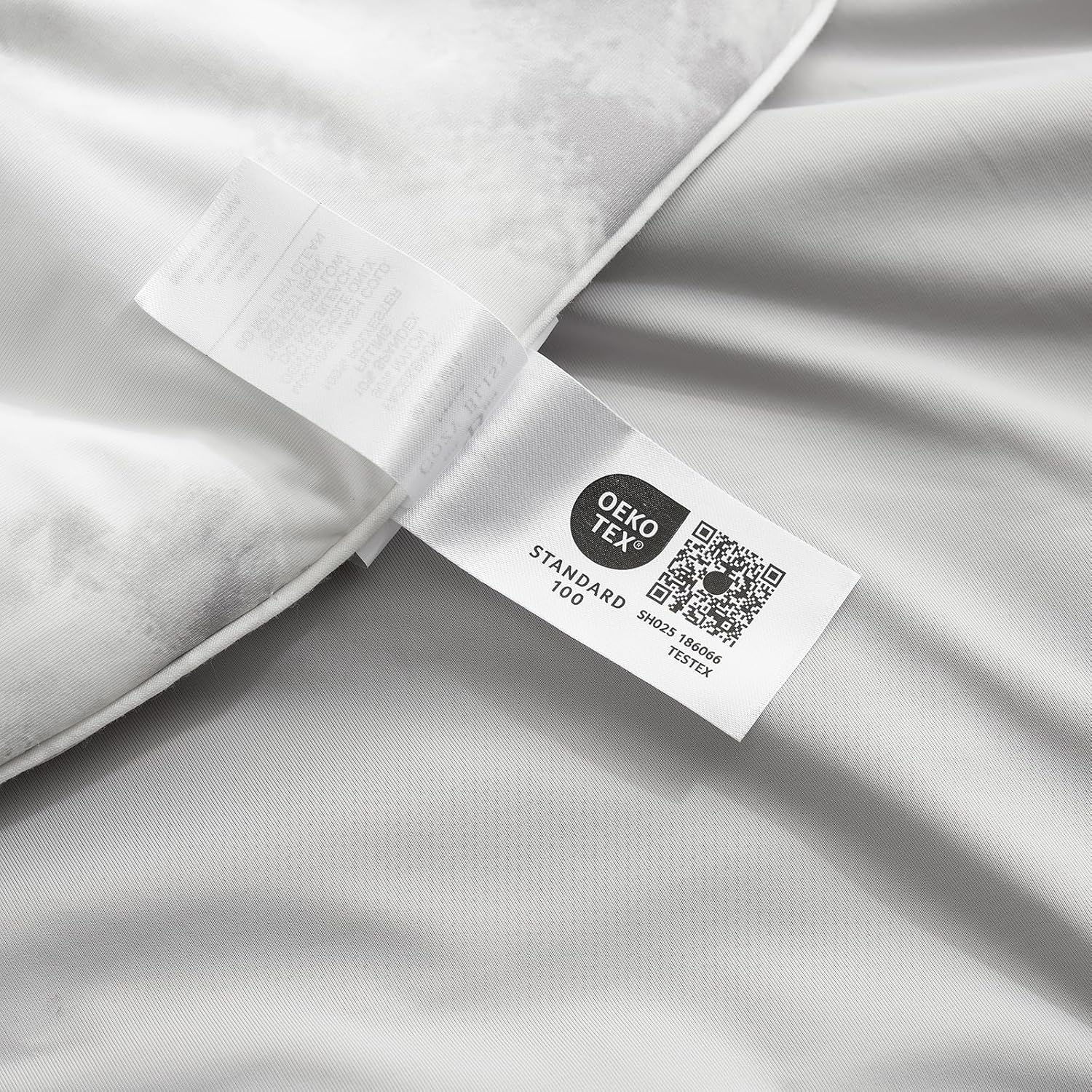 Cozy Bliss Cooling Comforter Queen Size, Cooling Blankets for Hot Sleepers and Night Sweats, Tie Dye Grey Summer Comforter for Queen Size Bed, Breathable Soft Lightweight Silk Smooth image number 3