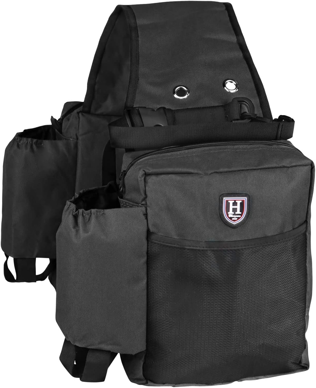 Harrison Howard Equestrian Western Saddle Bag for Horses