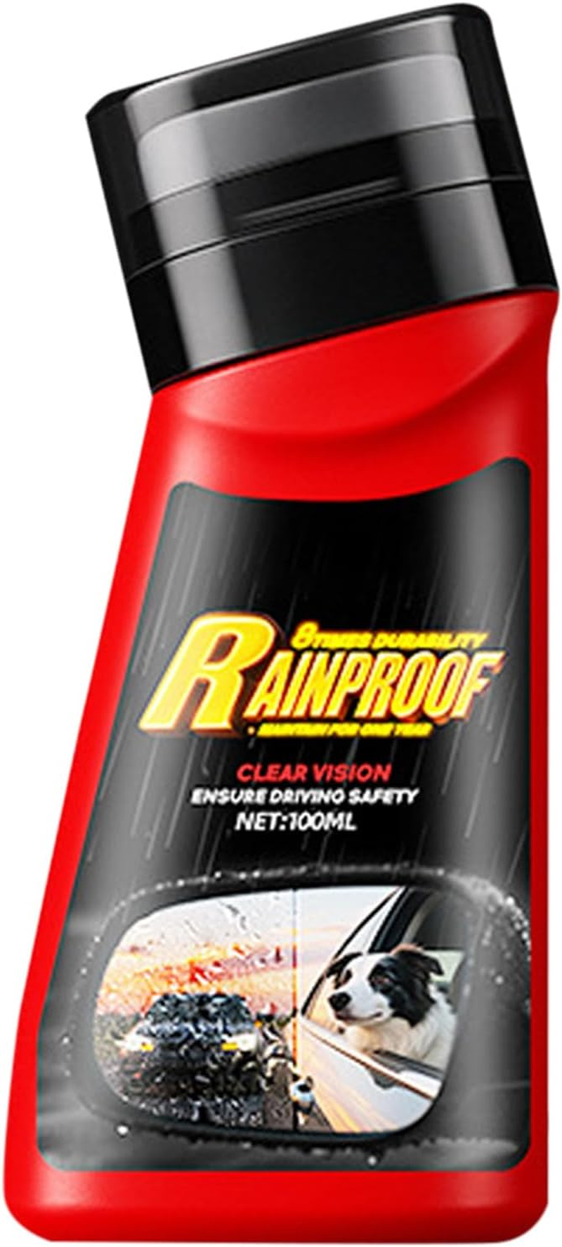 Car Hydrophobic Coating,Anti-Rain Fog Cleaning Glass Brush | Automotive Exterior Maintenance Care Defogging Agent with Applicator for Truck RV Sedan Auto Vehicle image number 4