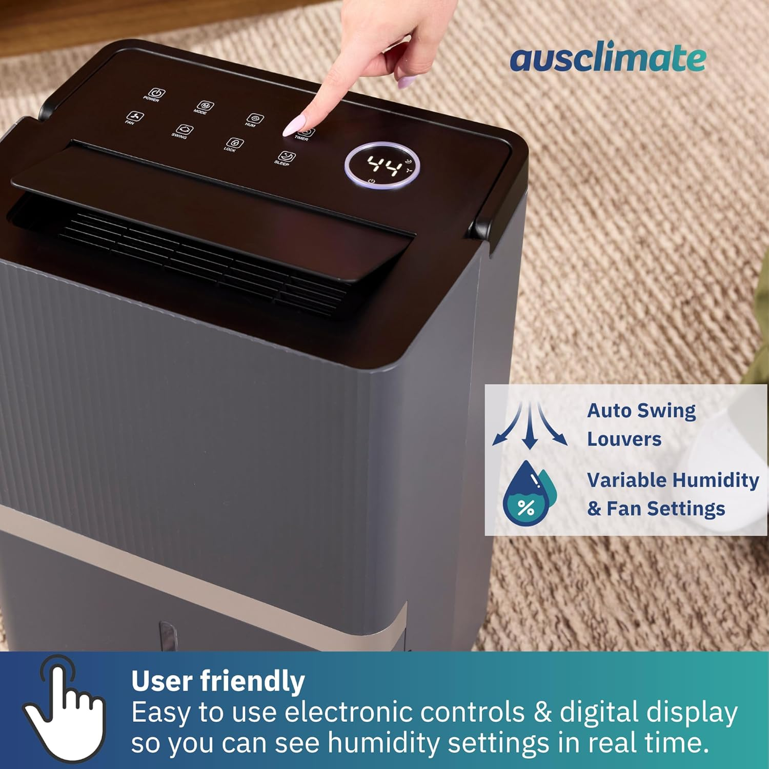 Ausclimate Large 35L Dehumidifier image number 6