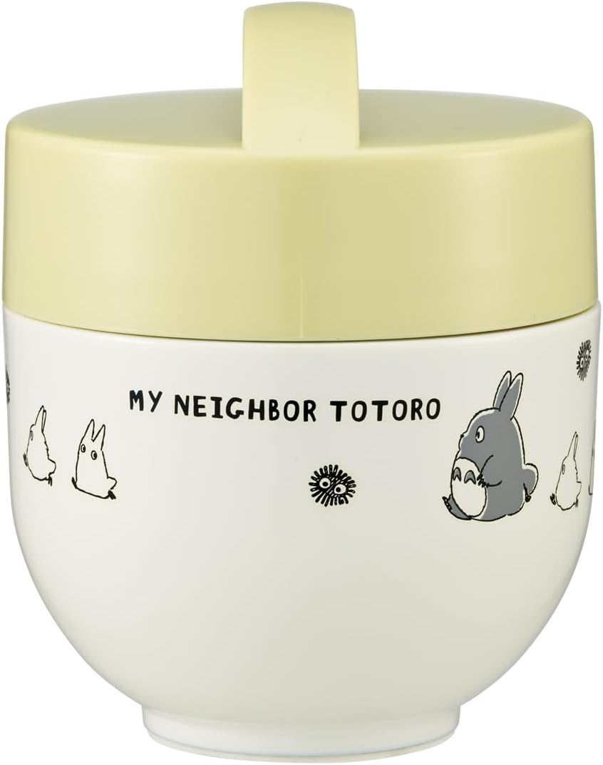 Skater LDNC6AG-A Antibacterial Insulated Lunch Box, Rice Bowl Shape, Lunch Jar, 19.3 Fl Oz (540 Ml), My Neighbor Totoro, March, Studio Ghibli image number 4