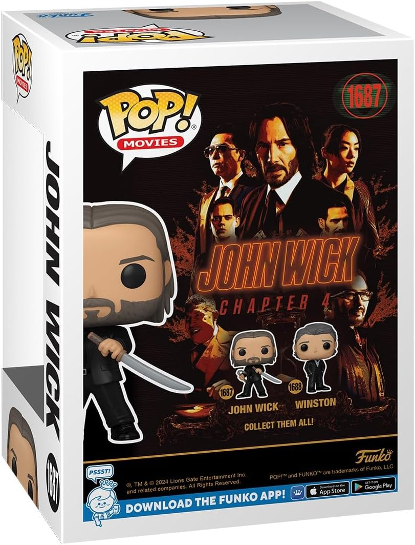 FUNKO POP! Movies: John Wick 4 - John Wick image number 3