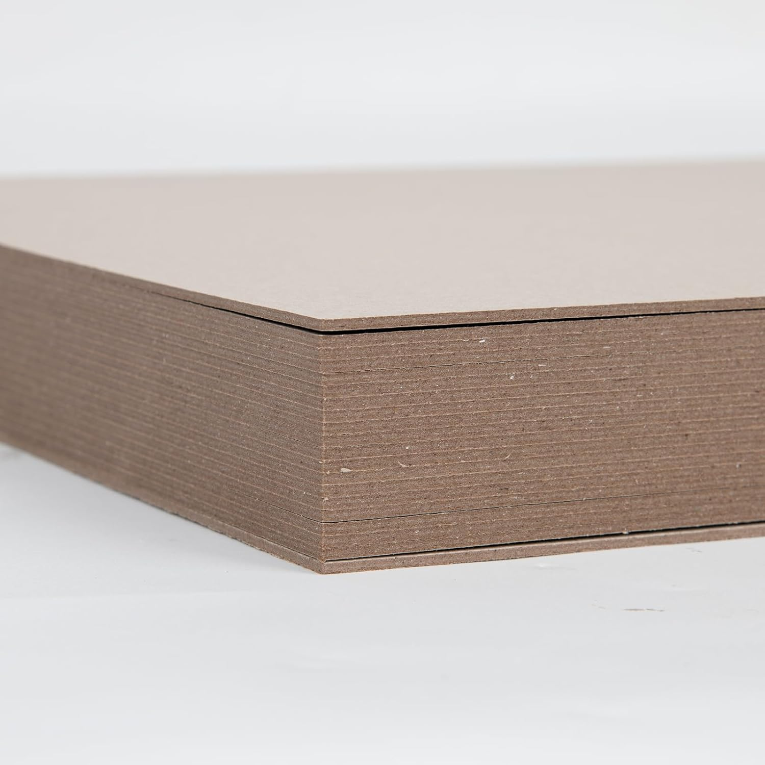 Heavy-Duty Chipboard Sheets 8.5 X 11 in - 80 PT (2Mm) Thick - 20 Sheets of Chip Board for Binding Covers, Book Boards, Backing and Crafts - Sturdy Alternative to Thin Cardboard Sheets image number 3