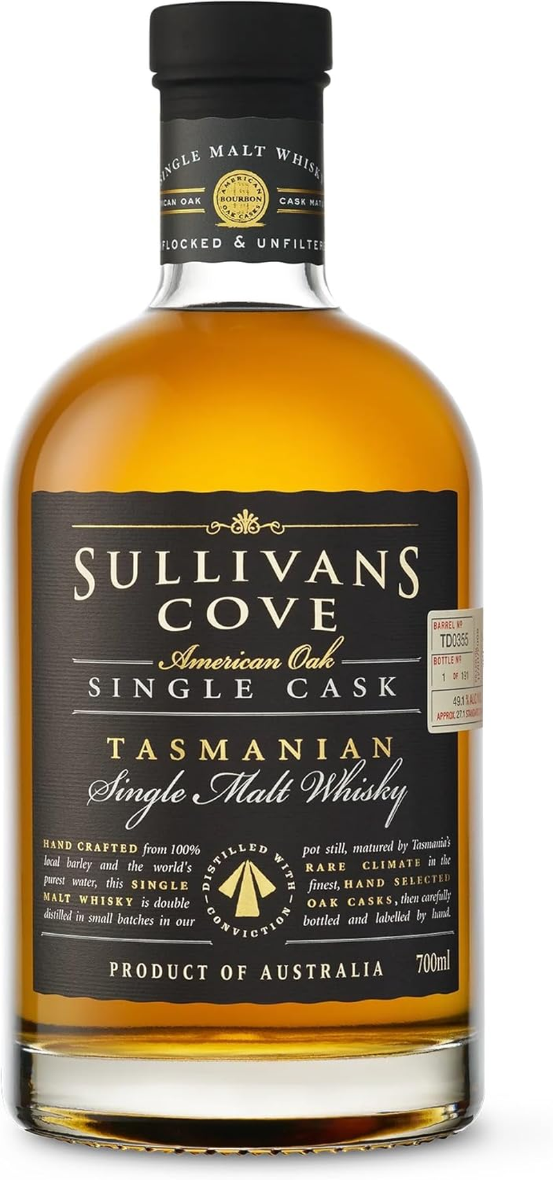 Sullivans Cove American Oak Ex Bourbon 57 of 245 TD0250