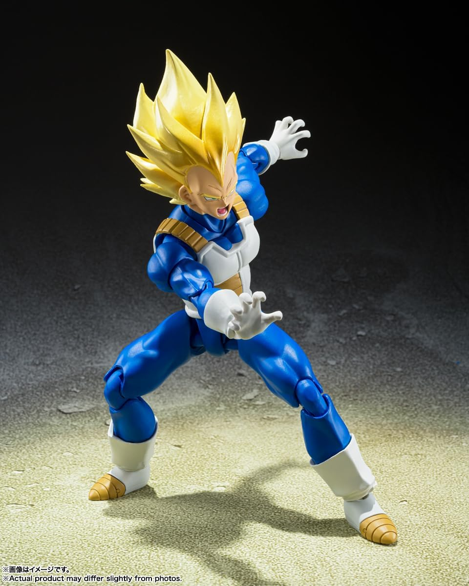 Tamashii Nations - Super Saiyan Vegeta -Awakened Super Saiyan Blood- Dragon Ball Z, Bandai Spirits S.H.Figuarts image number 4