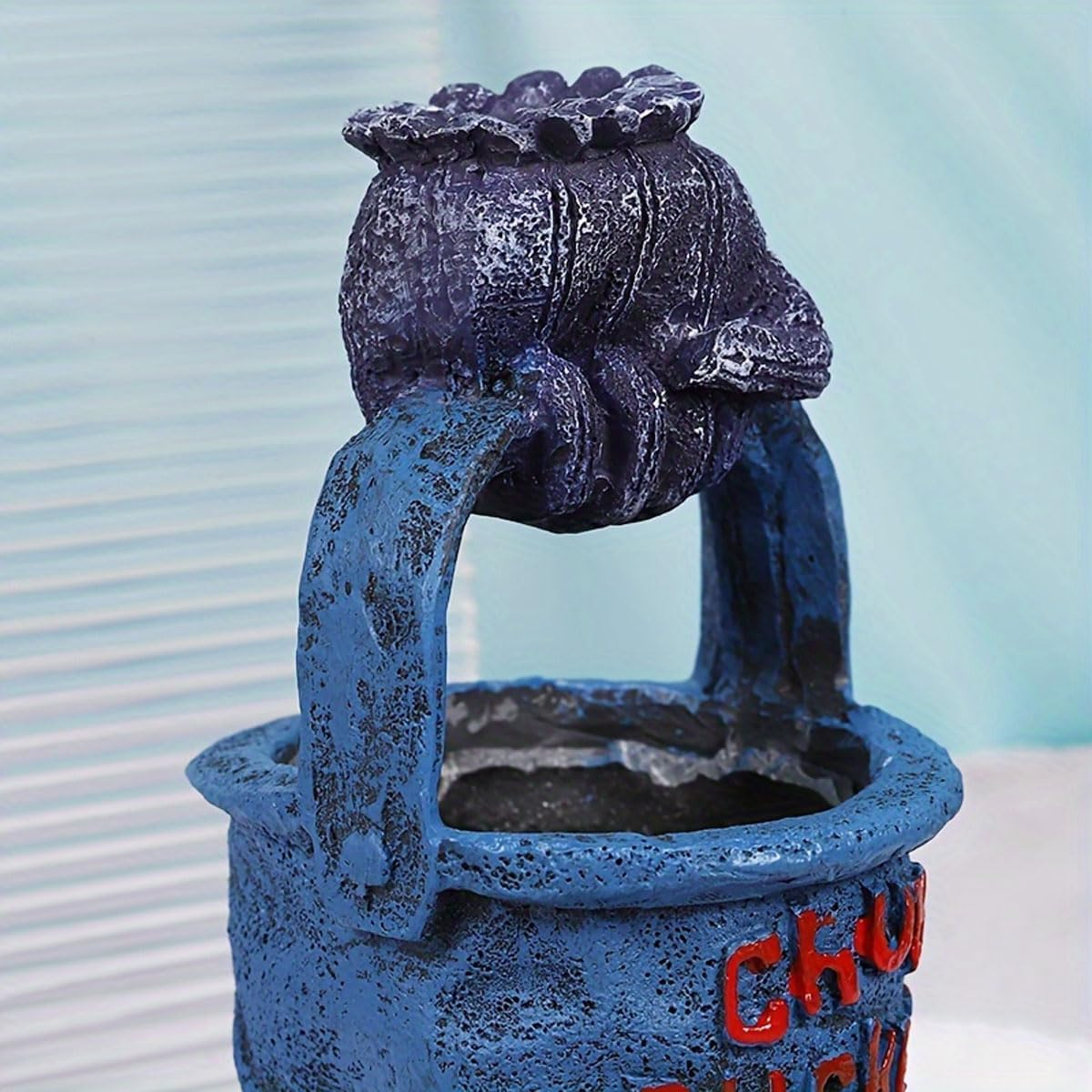 AIMALL Whimsical Alien Pineapple House Aquarium Ornament: Durable Resin Fish Tank Decoration - Perfect for Freshwater & Saltwater Environments - Vibrant and Non-Toxic image number 6