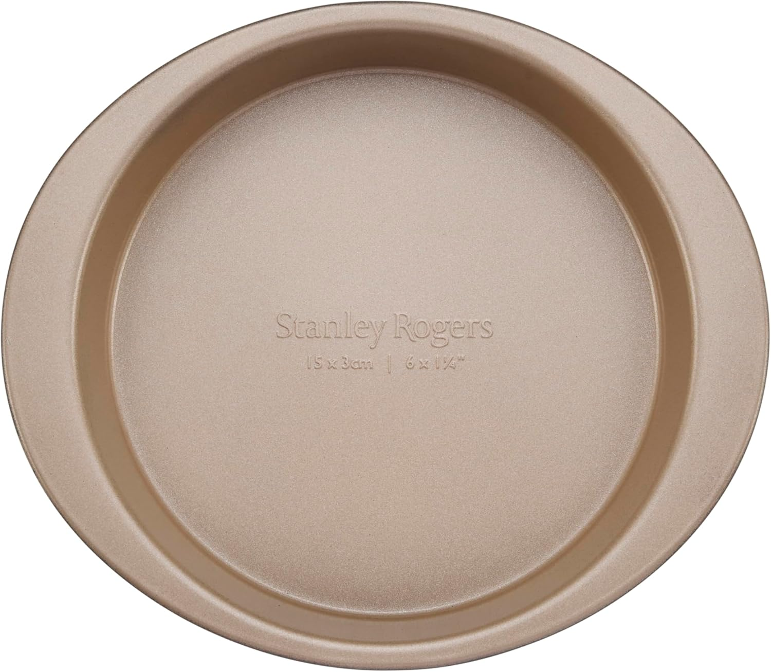 Stanley Rogers Ceramabake 15 X 3Cm Non-Stick Baking Pan &ndash; Healthy Ceramic Single-Serve Oven Dish, Pfas-Free Bakeware for Airfryer, Quiche, Pizza, Pie and Everyday Kitchen Use image number 1