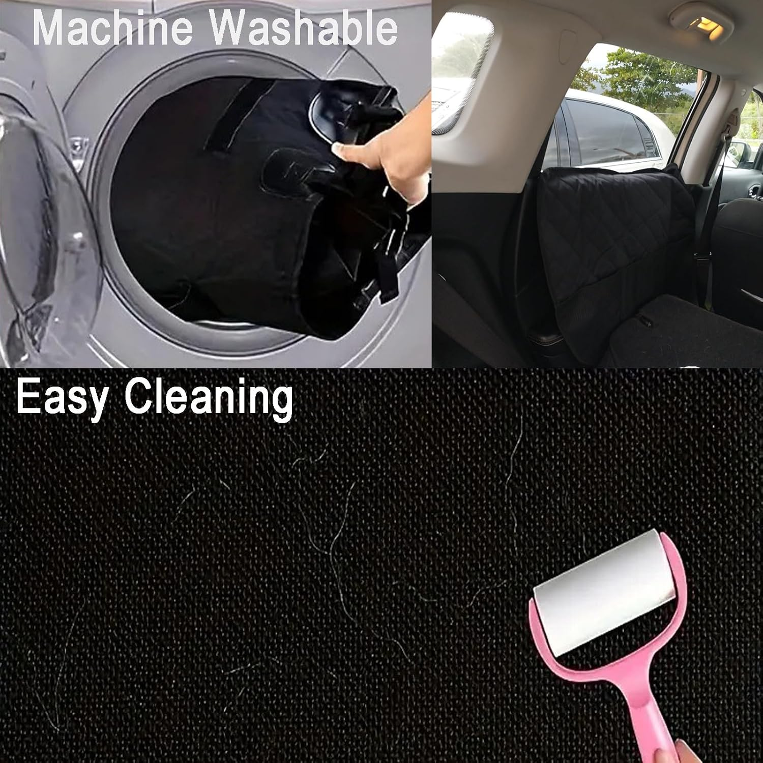 Car Door Protector,2 Pack 29&lsquo;&rsquo;&times;17'' Doors Protector from Dog Scratching,Repels Water,Dirt,Scratching Screen Door Protector for Dogs,Suitable for Camping and Traveling image number 1