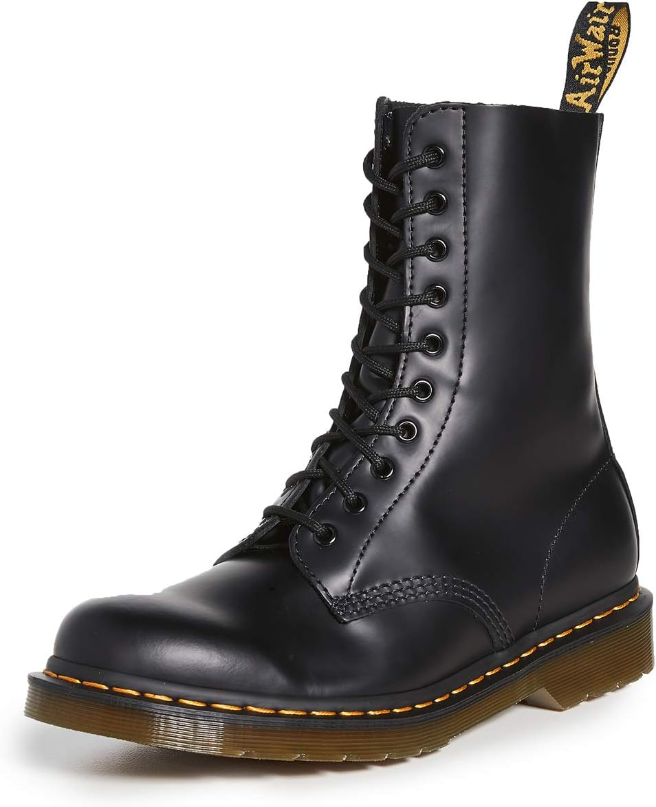 Dr. Martens, 1490 10-Eye Leather Boot for Men and Women