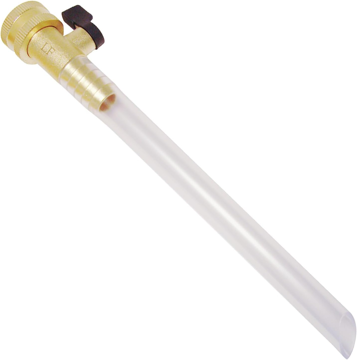 Brass RV Water Tank Filler - Caravan Accessories W/Shutoff Valve Eliminate Line Backflow Lead-Free Bevelled 5/8'' Fill Tube image number 5