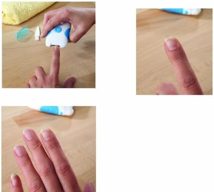 Pursonic NC1 Electric Nail Filer, Blue, 1 Count (Pack of 1) image number 4