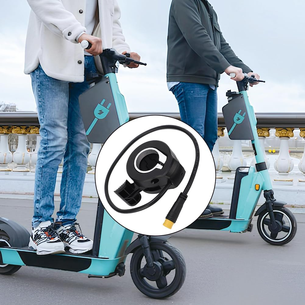 Thumb Throttle, Universal Speed Control Accelerator Replacement Accessories Left or Right Handle Waterproof Plug Connector for Modified Electric Scooters Bicycle Conversion Parts130X image number 4