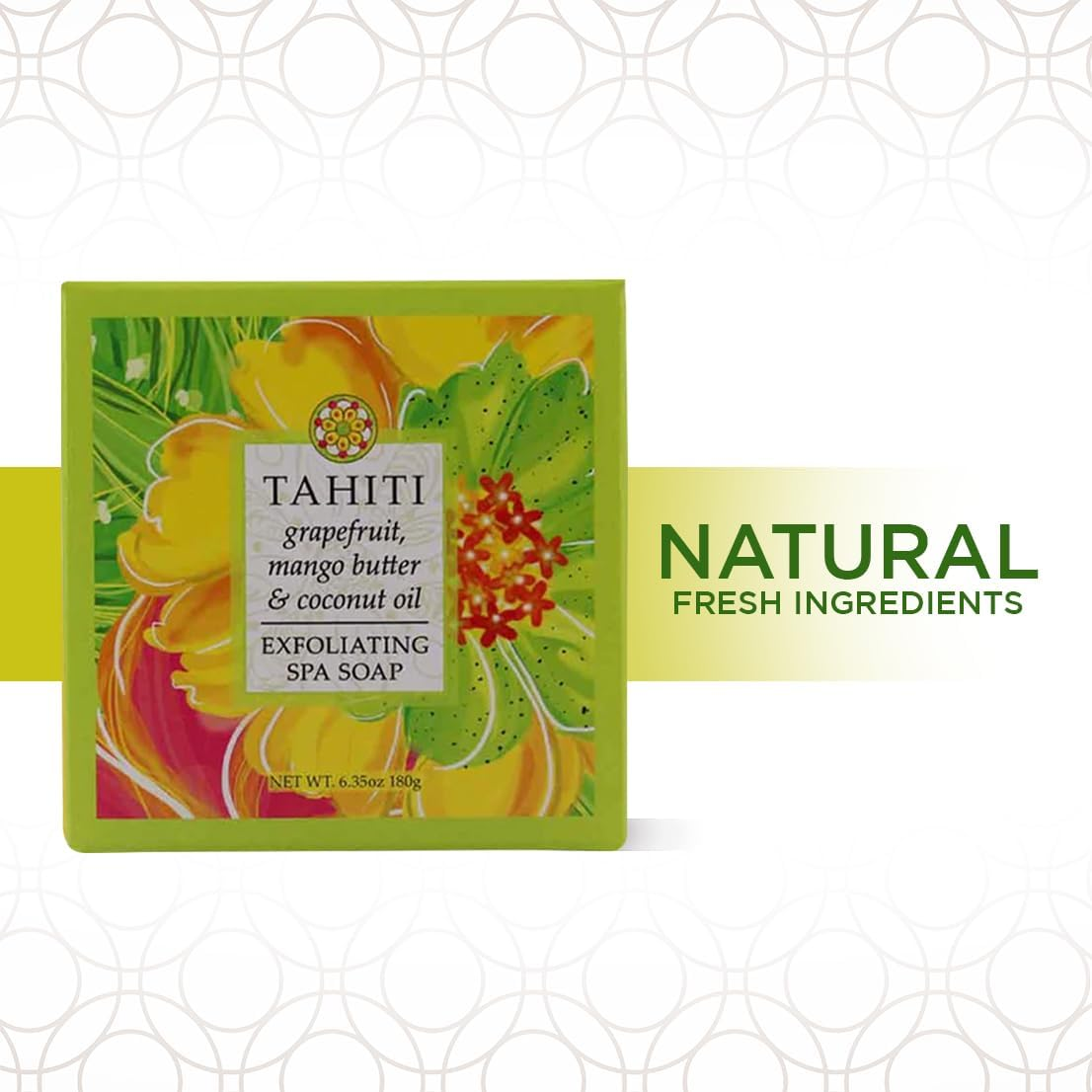 Greenwich Bay Trading Company Destination Collection: Tahiti (6.35Oz Soap Square) image number 2