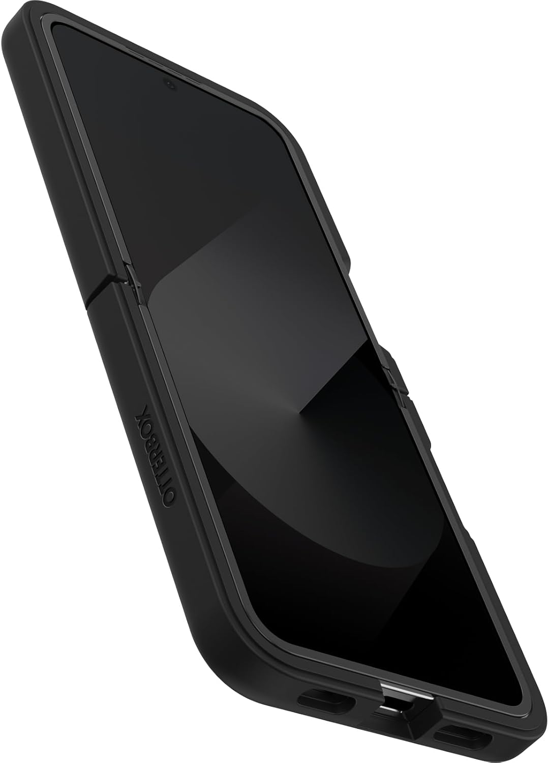 Otterbox Galaxy Z Flip6 Thin Flex Series Case - Black, Ultra-Slim, Hard Case with Soft Edges, 5G and Wireless Charging Compatible - Purple image number 4