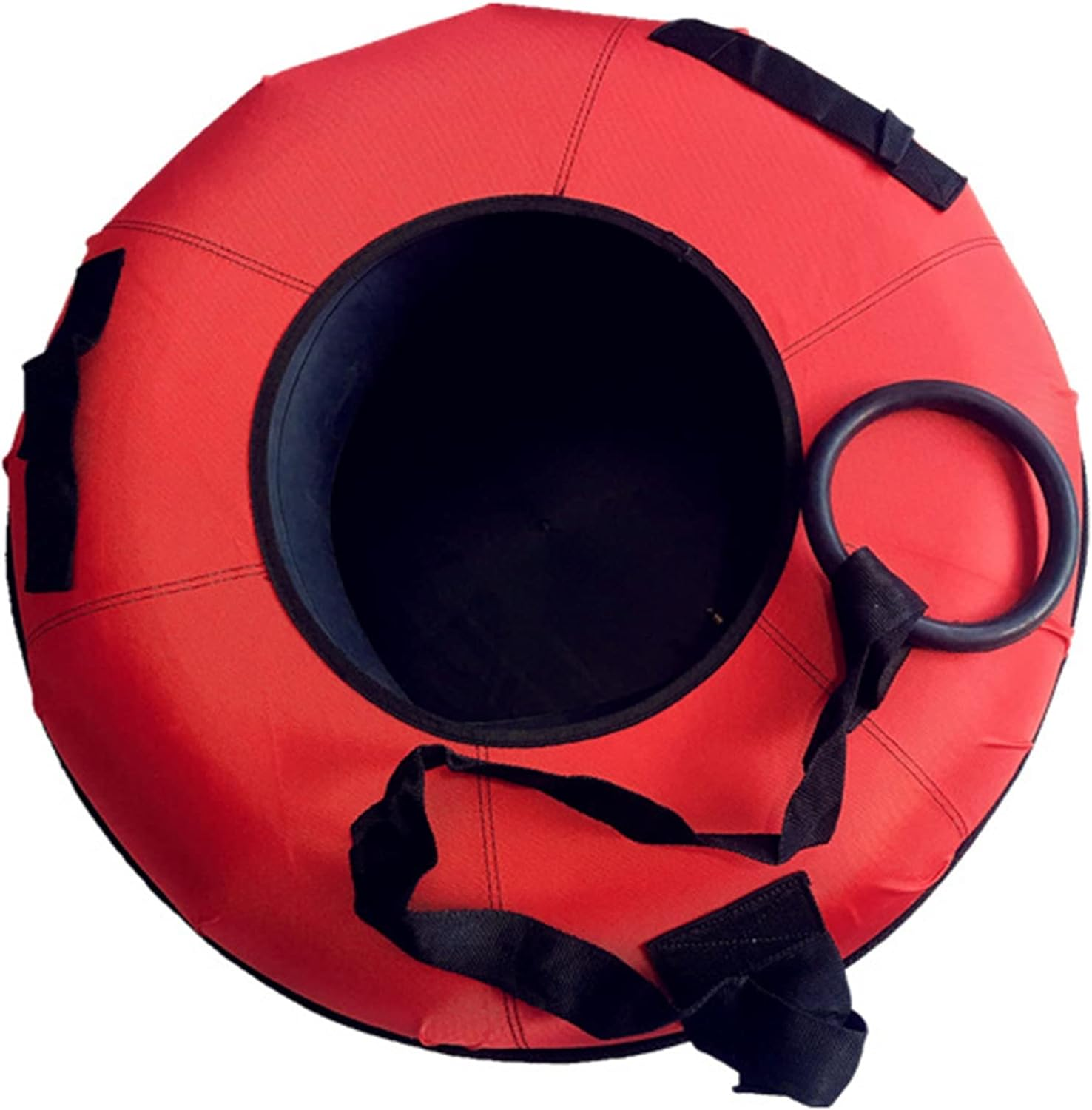 Snow Tubes for Sledding Heavy Duty Towable Snow Tube Sled with a Hard Plastic Bottom Towable High Speed Snow Sled for Children Adults (Color : G) - C image number 5