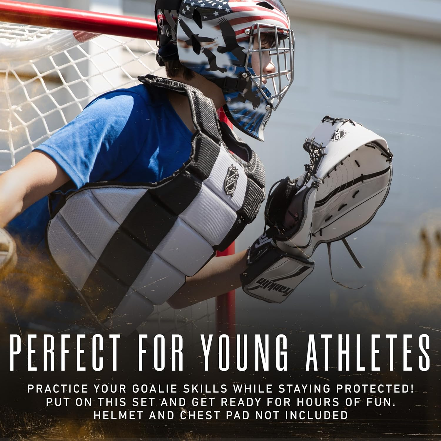 Franklin Sports NHL SX Comp 100 Goalie Set - Junior image number 3