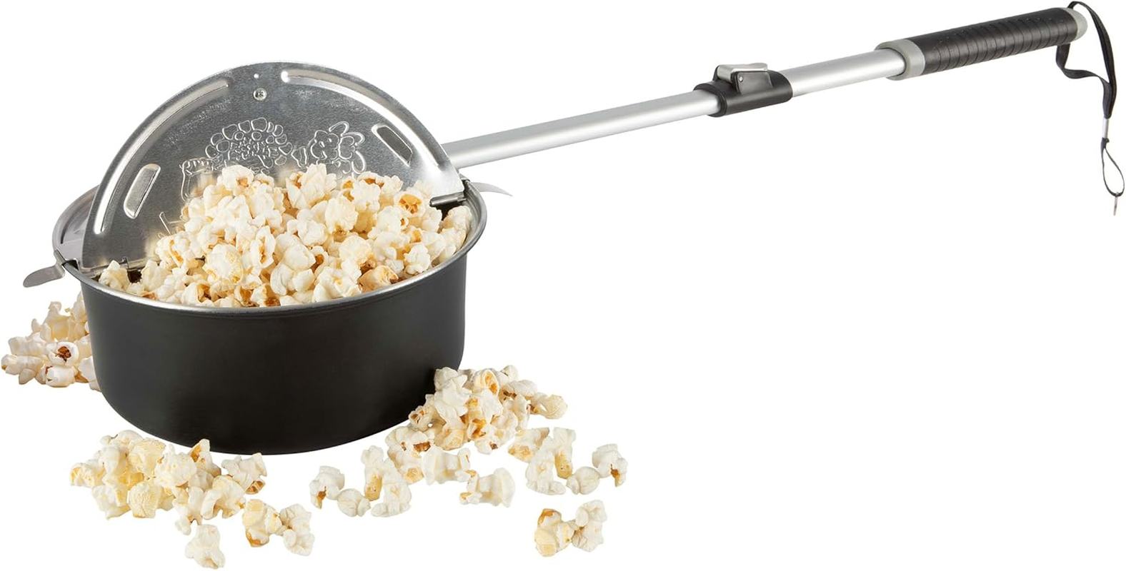 6252 Great Northern Popcorn Pit Popper Campfire Firepit Popcorn Popper - Theater Popcorn Outdoors! image number 3