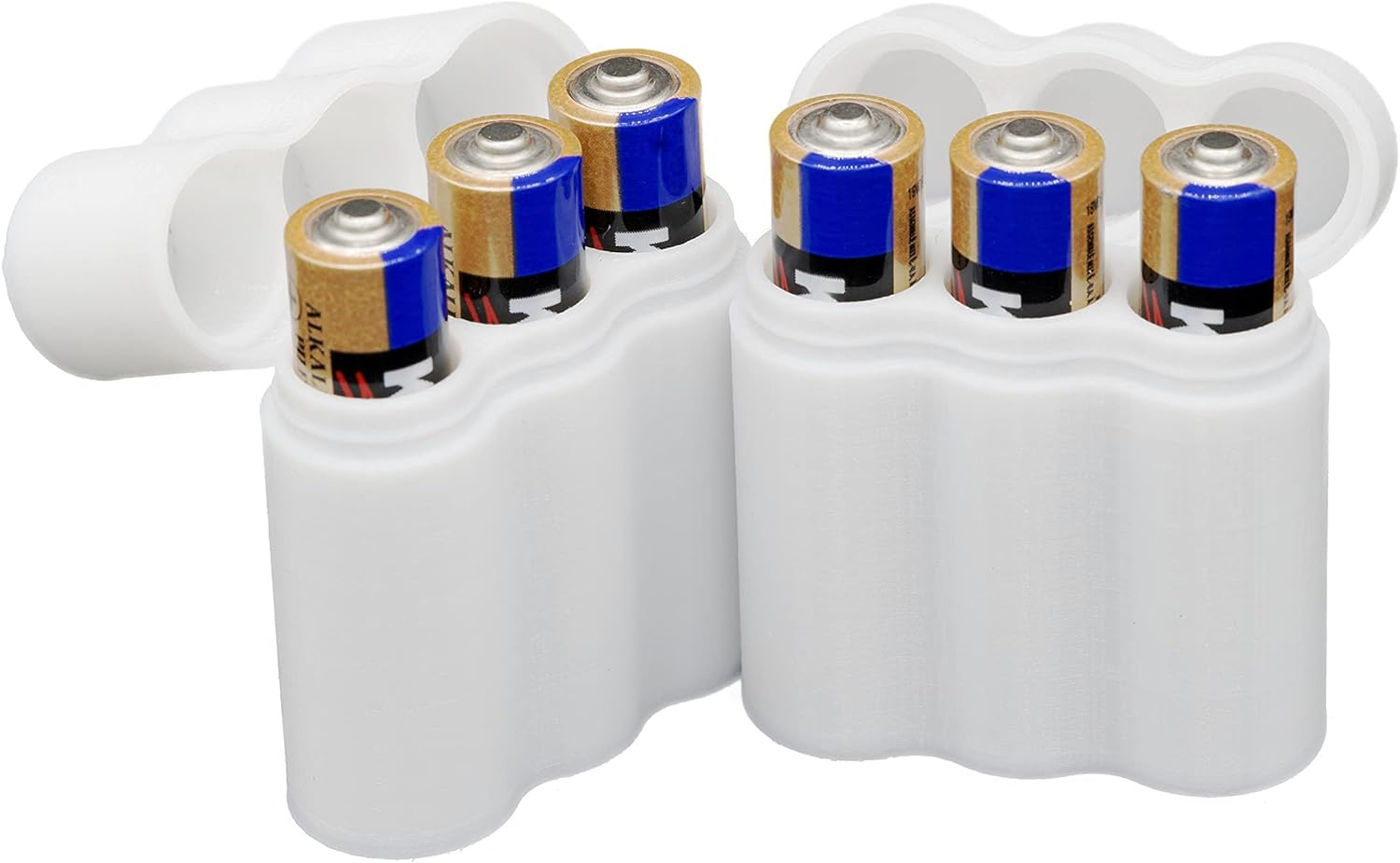 Protect Your Power - Slimline AAA Battery Case, Soft Durable Material - Pack of 2 (Holds 3 Batteries) image number 5