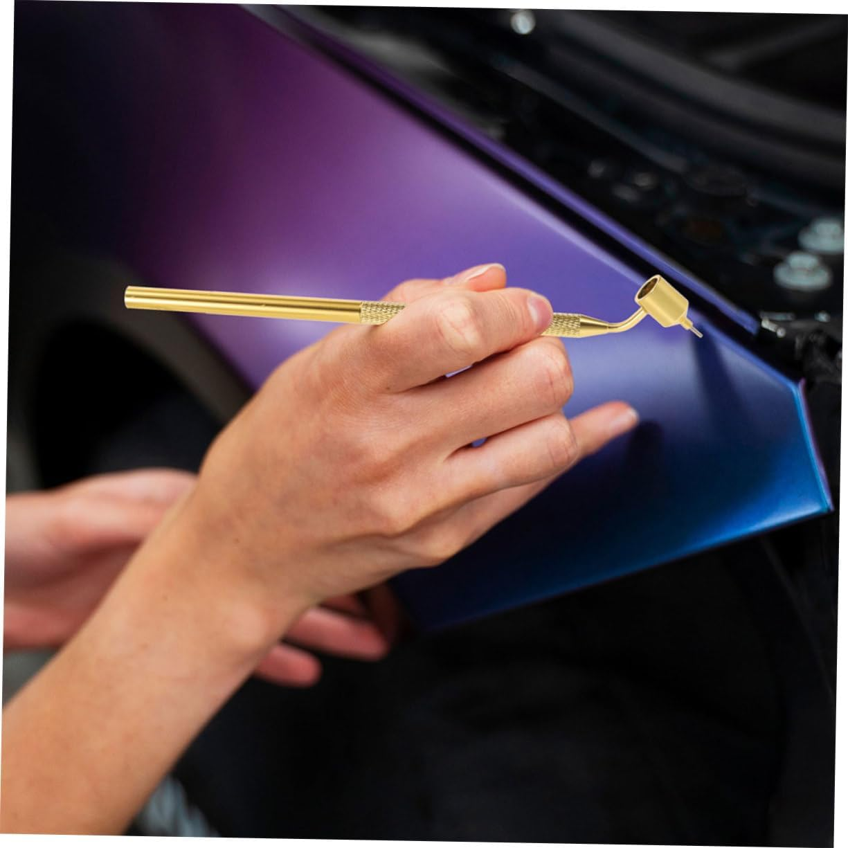 CLISPEED 2Pcs Car Paint Pen Applicator for Auto Scratch Repair Precision Detailing Easy Application for Paint Corrections Cars and Vehicles image number 2