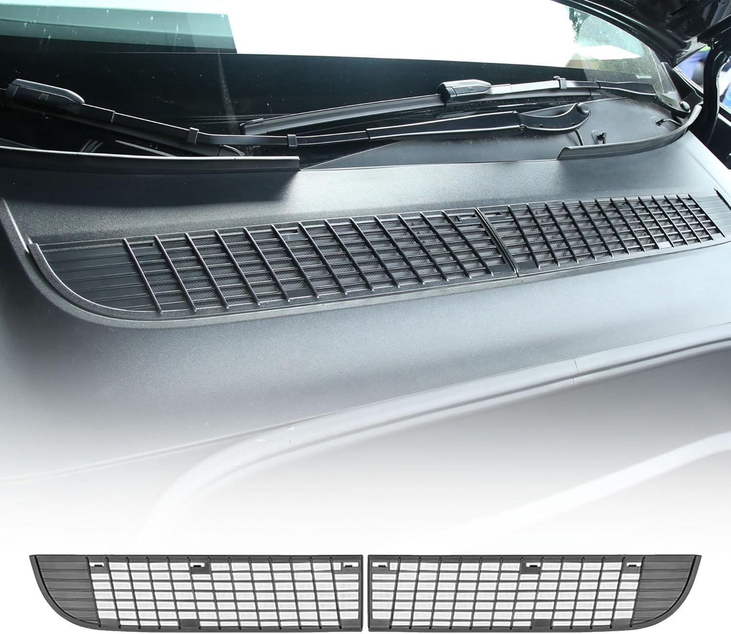 Air Intake Protective Cover Grille for Tesla Model Y 2025 2026 Juniper Air Vent Cover Air Intake Vent Grille Cover (Black) Arcoche Customizes Exclusively image number 5